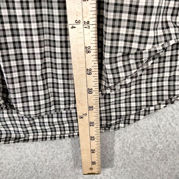 Ralph Lauren Button Down Shirt Mens Size XL Black Gingham Blake Long Sleeve - Picture 4 of 10
